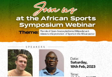 African Sports Symposium Webinar flyer